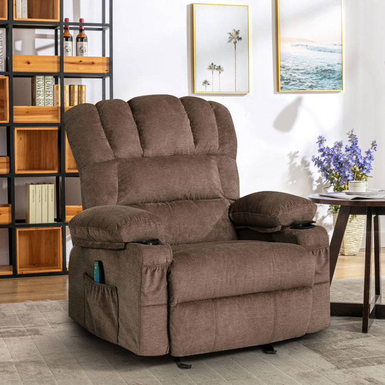Latitude Run® Burdette Upholstered Recliner Wayfair